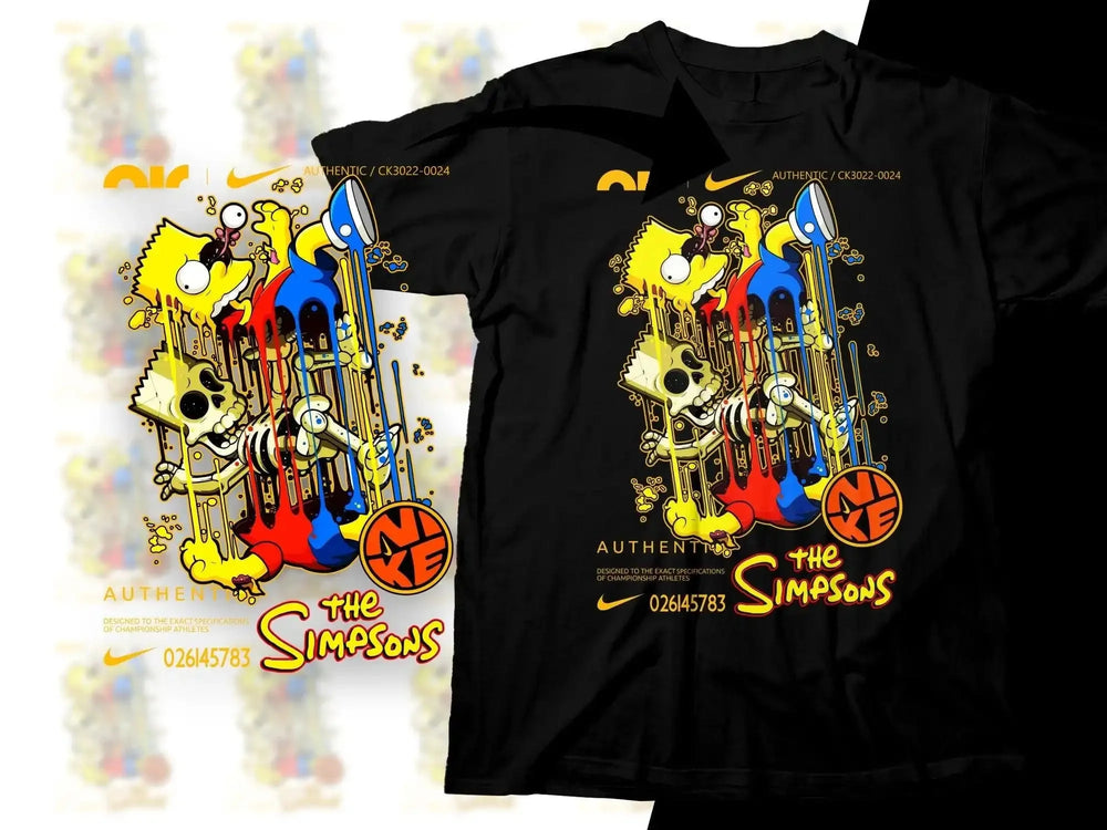 Sport Brand The Simpsons Parody Graphic Sports Png Digital Download