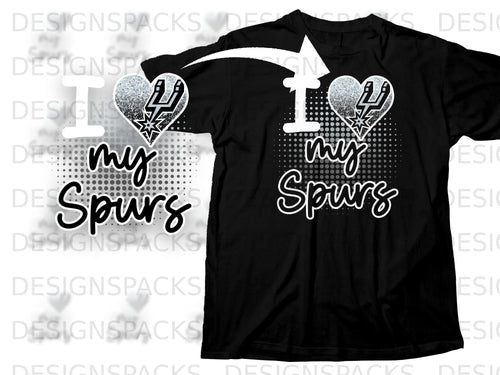 Black t-shirt with 