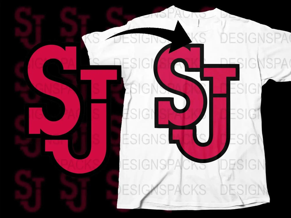 St John's Red Storm College Football Png Digital Download