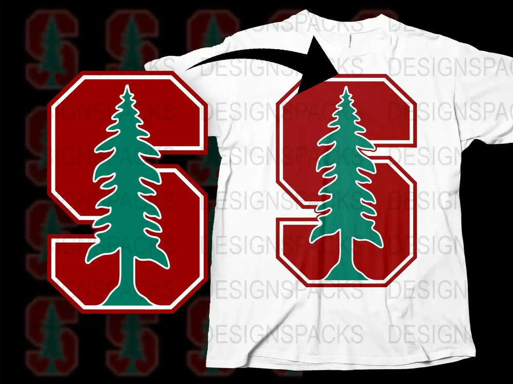 Stanford Cardinal College Football Png Digital Download