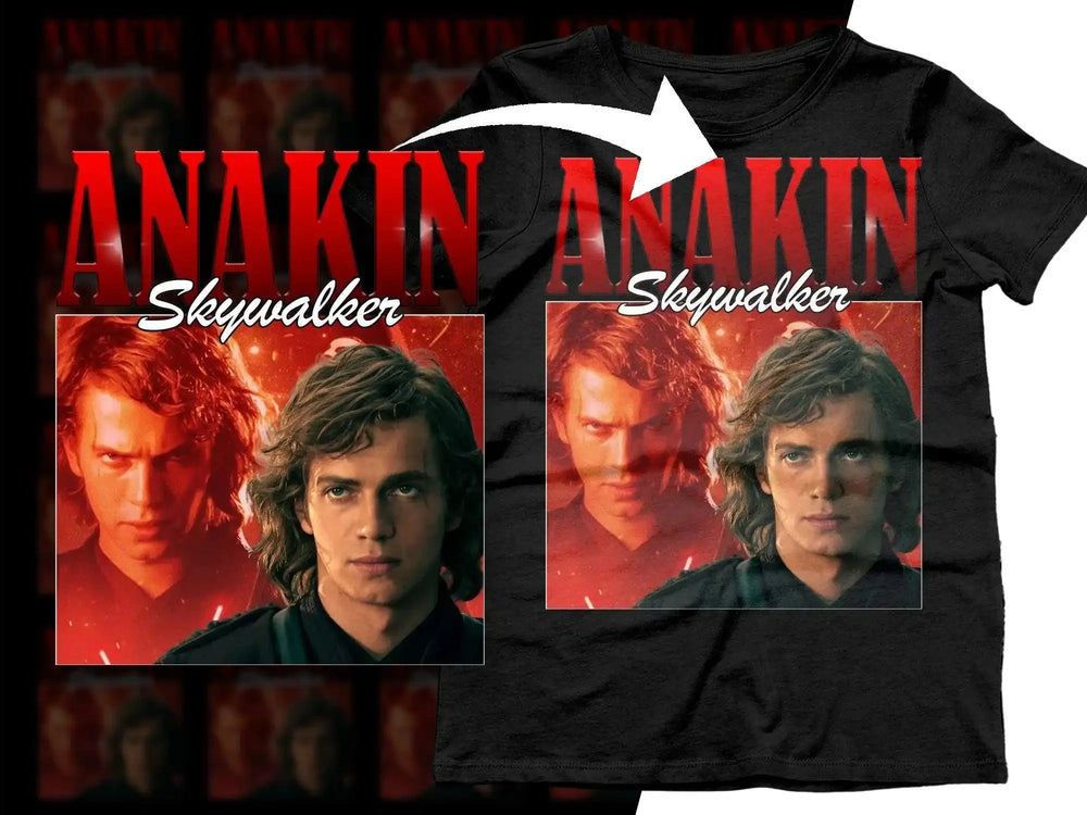 Star Wars Anakin Skywalker Bold Png Digital Download