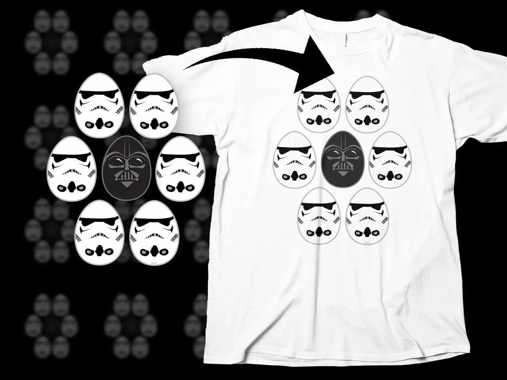 Star Wars Stormtrooper and Darth Vader Graphic Png Digital Download
