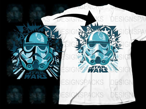 Star Wars Stormtrooper Art Graphic Png Digital Download