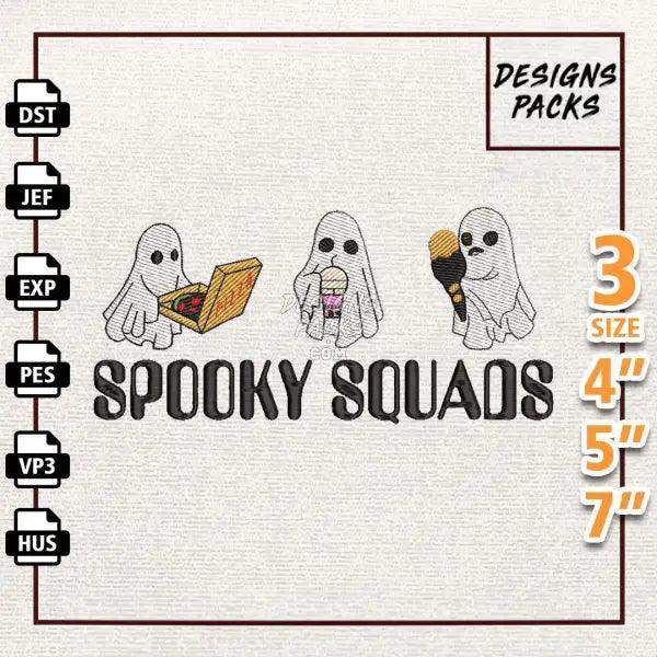 Stay Spooky Embroidery Design