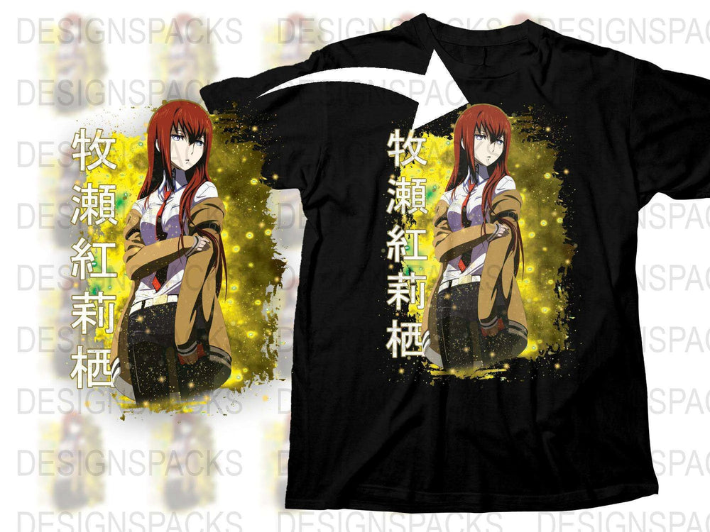Anime Graphic T-Shirt, Vibrant Character Print, Casual Wear, Unisex Manga Tee, Stylish Streetwear, Colorful Design
