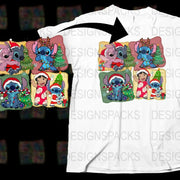 Kids Christmas T-Shirt, Cute Cartoon Elephant Holiday Design, Festive Children's Clothing, Colorful Winter Graphic Tee