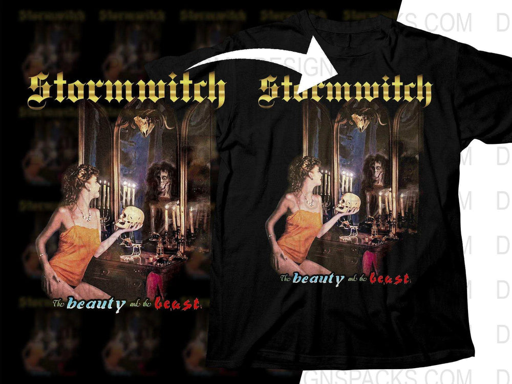 Stormwitch The Beauty And The Beast Rock Png Halftone Digital Download
