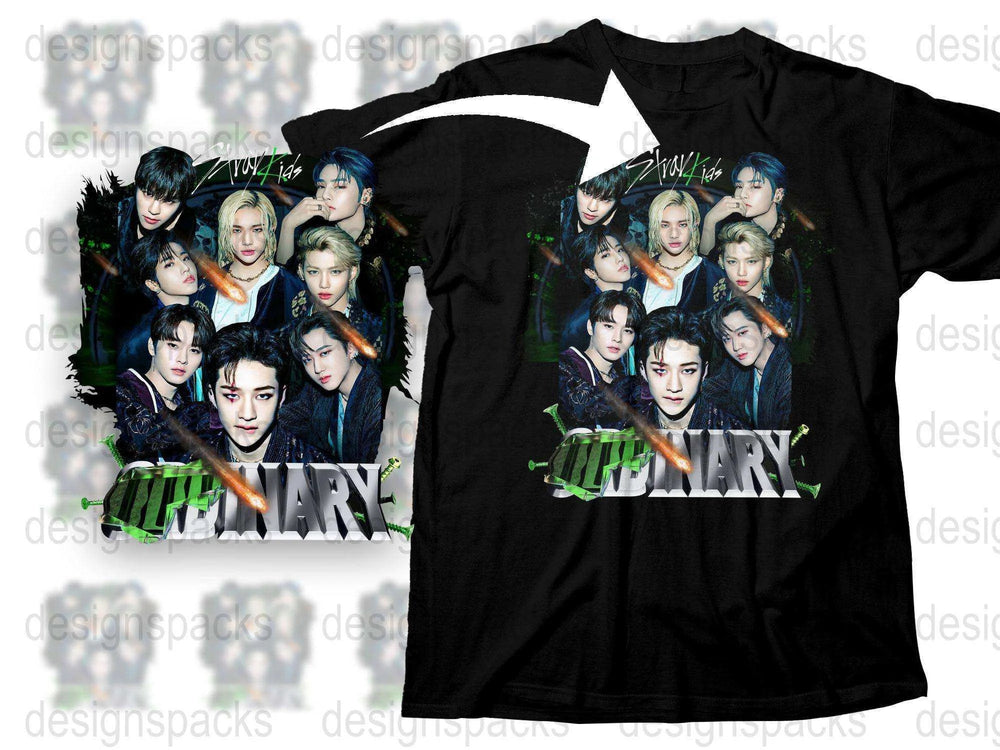 K-Pop Band Graphic T-Shirt, Trendy Music Group Tee, Stylish Pop Culture Merch, Fan Gift Idea