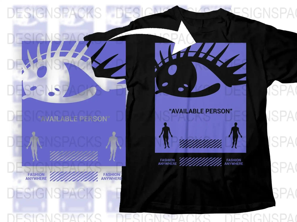 Streetwear Available Person Png Digital Download