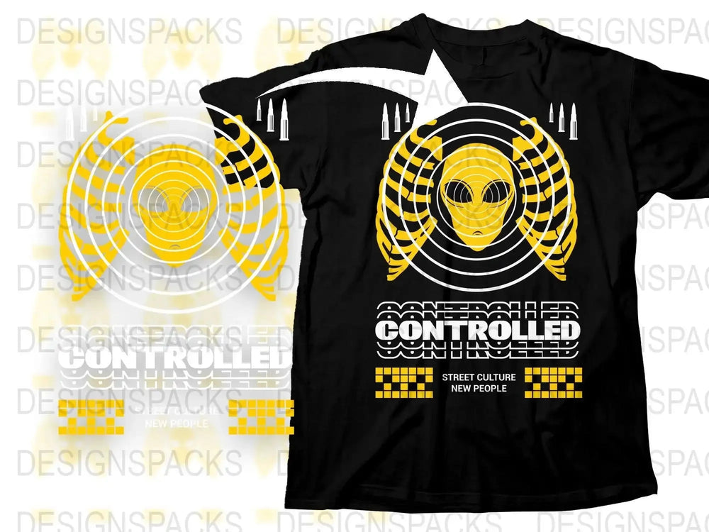 Streetwear Controlled Png Digital Download