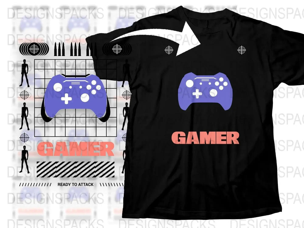 Streetwear Gamer Png Digital Download
