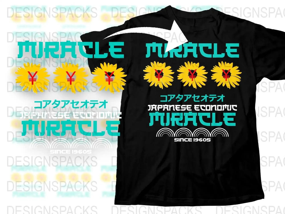 Streetwear Japanese Economic Miracle Png Digital Download