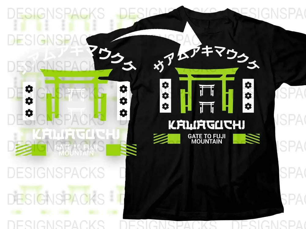 Streetwear Kawaguchi Png Digital Download