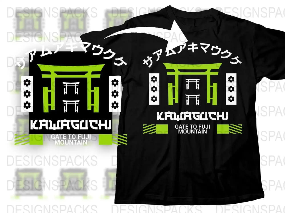 Streetwear Kawaguchi Png Digital Download
