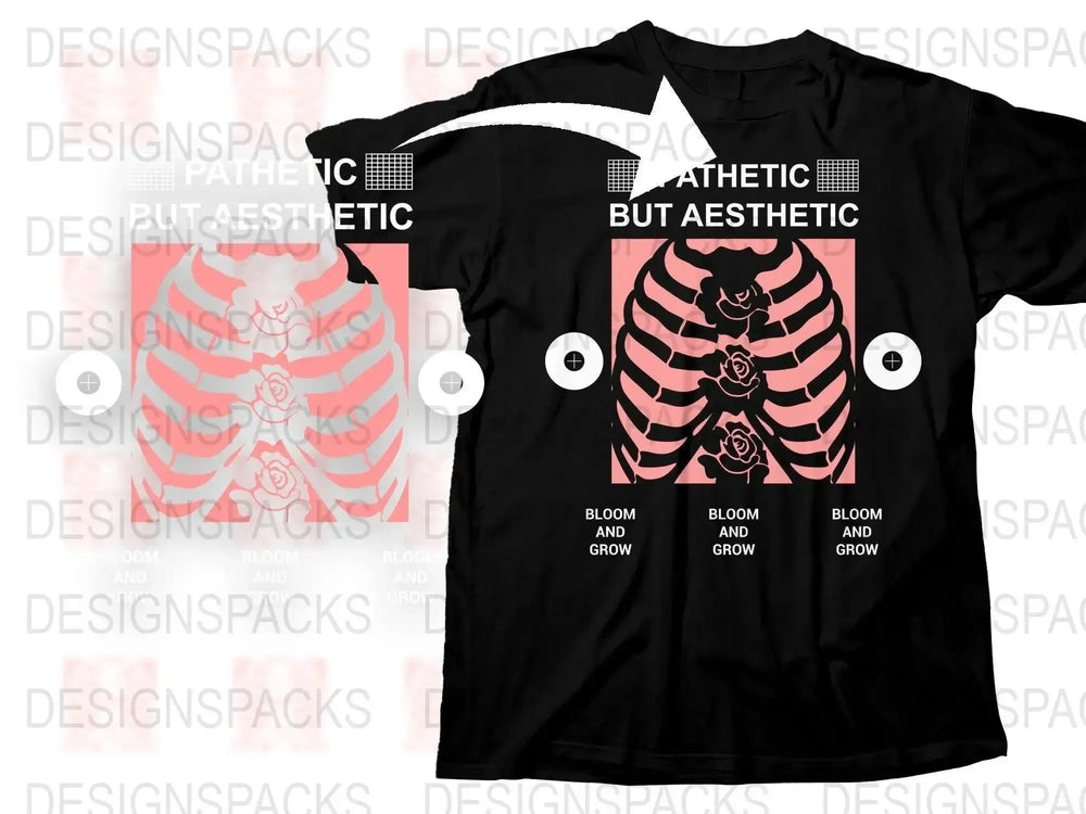 Streetwear Pathetic But Aesthetic Png Digital Download