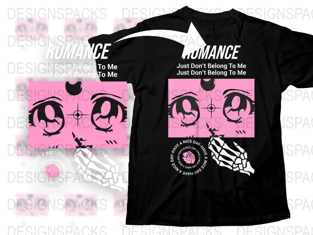 Streetwear Romance Png Digital Download