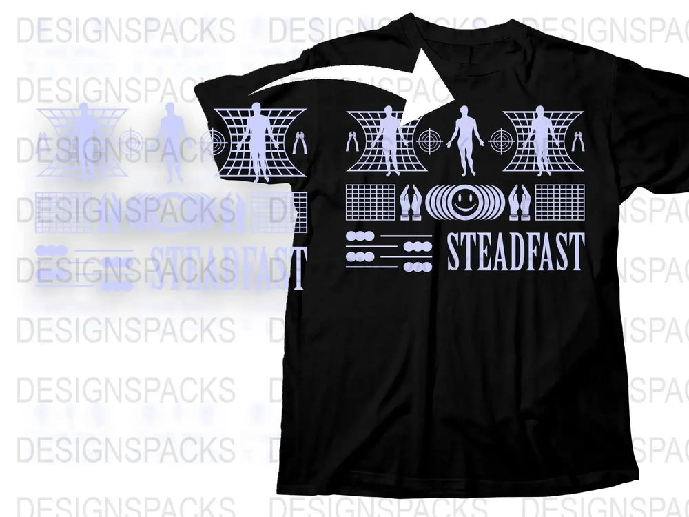 Streetwear Steadfast Png Digital Download