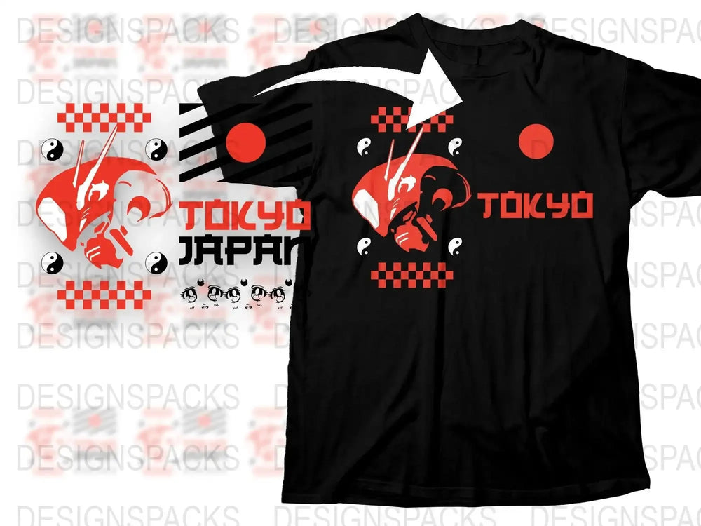Streetwear Tokyo Japan Png Digital Download