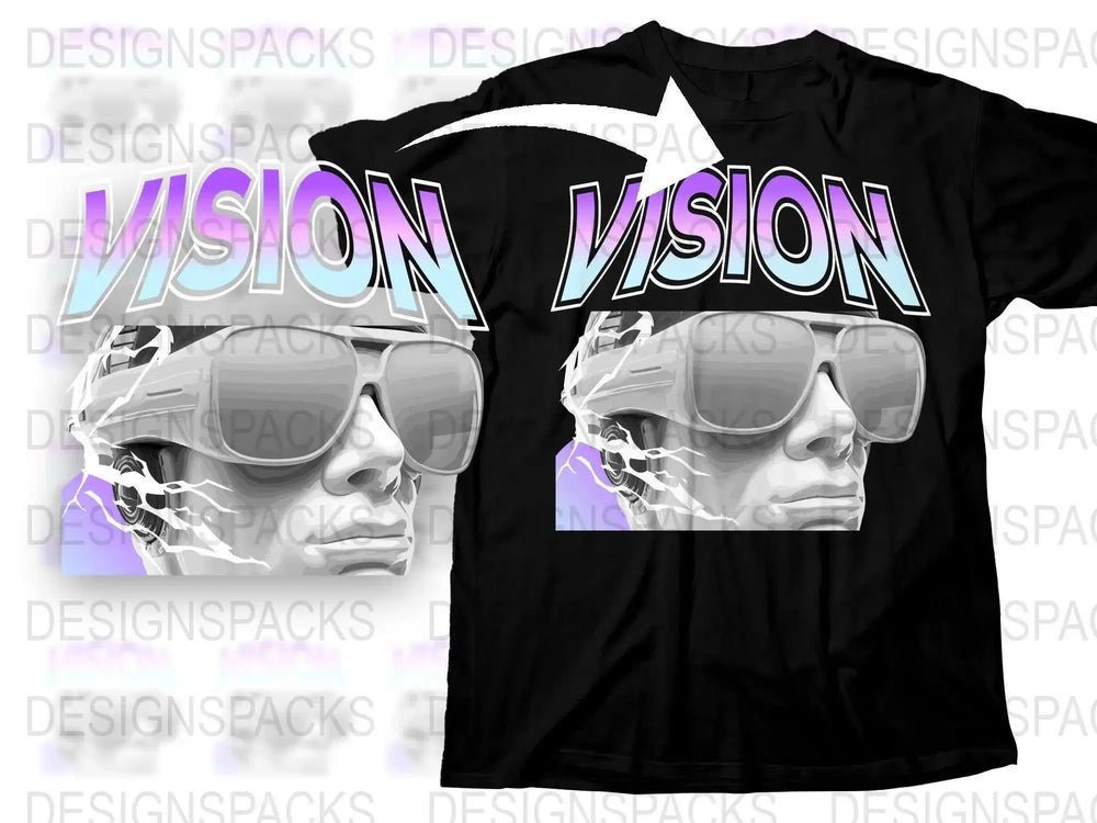 Streetwear Vision Front Png Digital Download