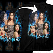 Stunning Megan Fox Blue Flame Bootleg Png Digital Download