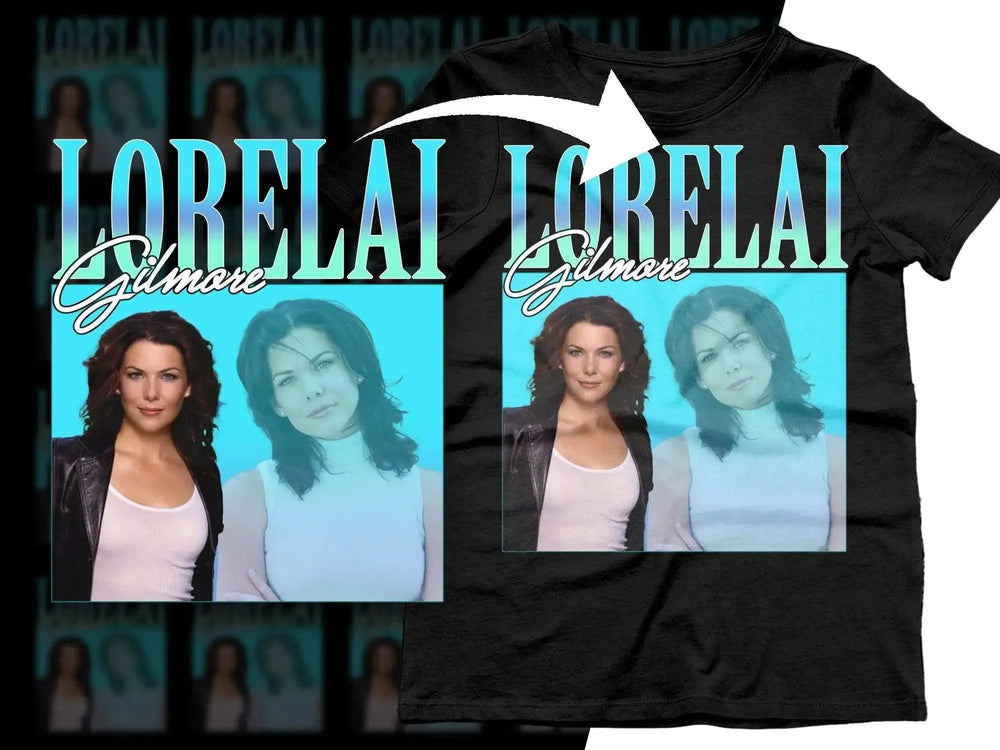 Stylish Lorelai Gilmore Character Png Digital Download
