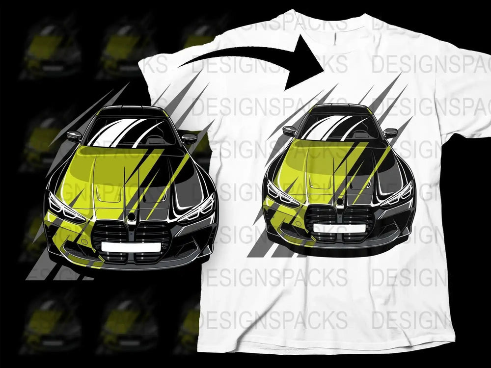 Stylish Sports Car Dynamic Png Digital Download