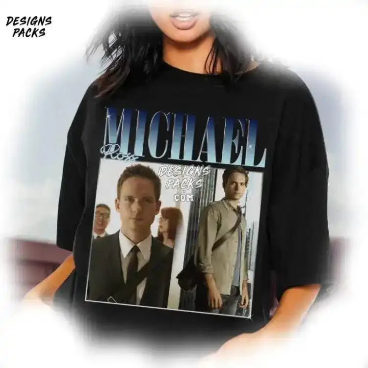 Suits Movie Homage Tv Michael Ross Vintage Graphic Png Design