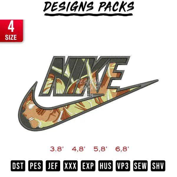 Swoosh DS Embroidery Design 