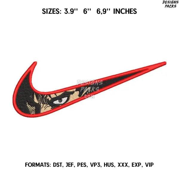 Nike Guts Berserk Embroidery design file pes. Anime Berserk embroidery design. Machine embroidery, Anime Pes Design