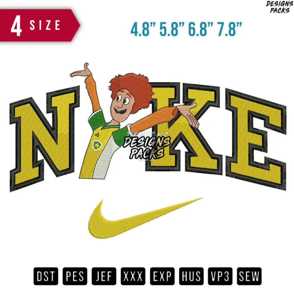 Swoosh Jonathan Transylvania  Embroidery Design