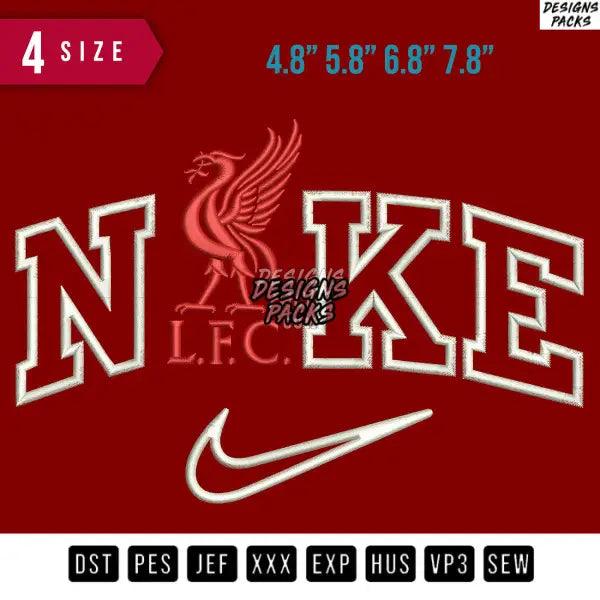 Swoosh LFC Embroidery Design