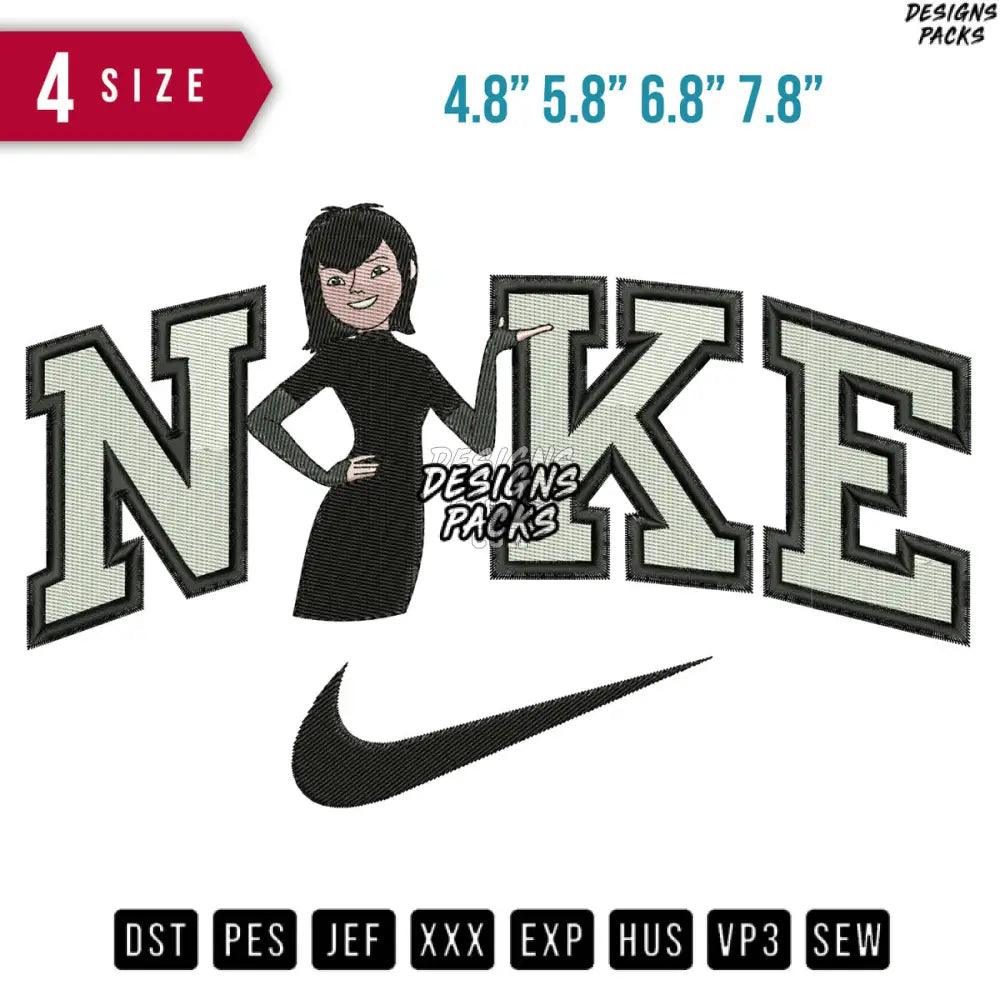 Swoosh Mavis Transylvania  Embroidery Design