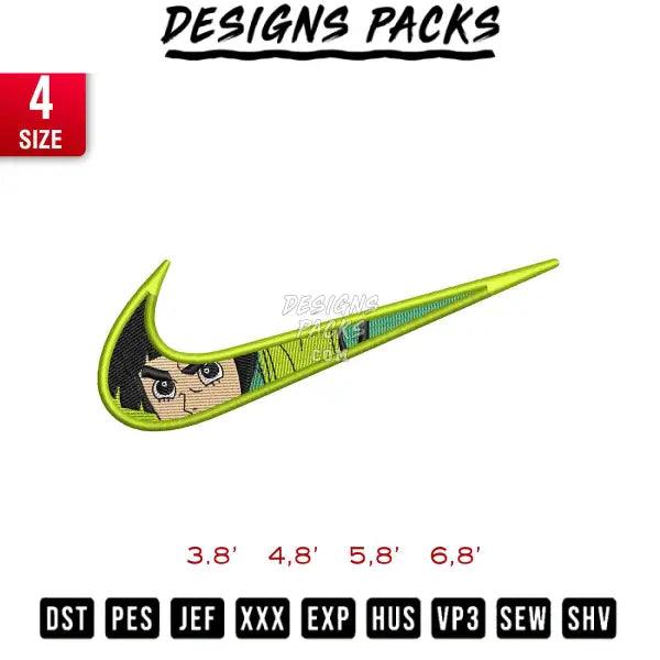 Swoosh Rock L33 Embroidery Design 