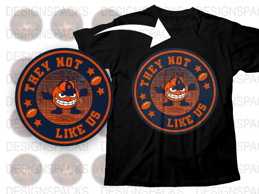 Trendy Graphic T-Shirt 'They Not Like Us' Slogan, Black Unisex Tee, Cool Streetwear Shirt with Bold Design, Hip Urban Fashion Top