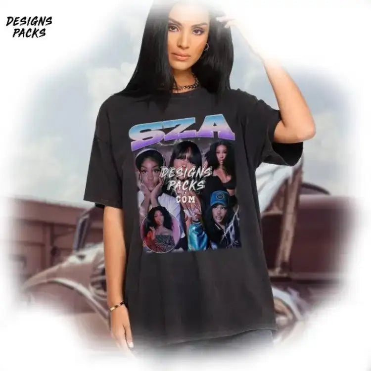 Sza 90S Sza New Bootleg Vintage Za Good Days Png Design