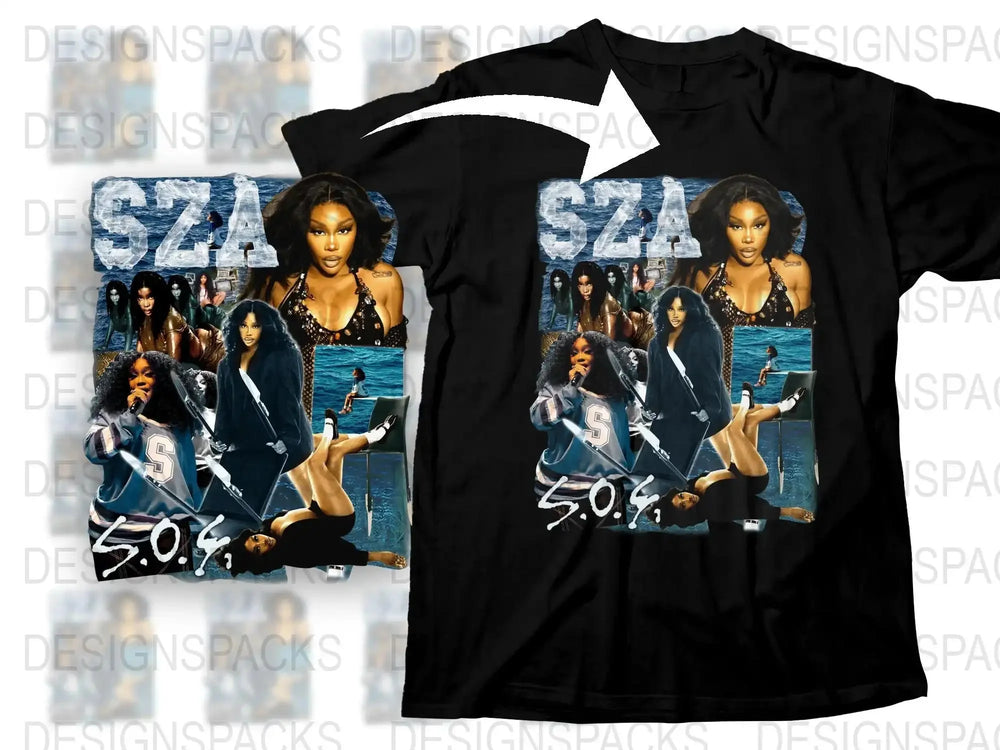 Graphic Tee with Female Musician Print, Stylish Pop Icon T-Shirt, Modern Fashion Apparel