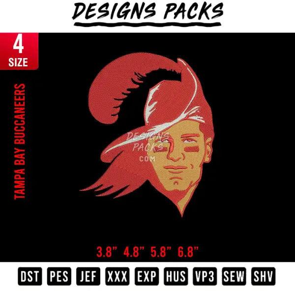 Tampa bay buccaneer Embroidery Design 