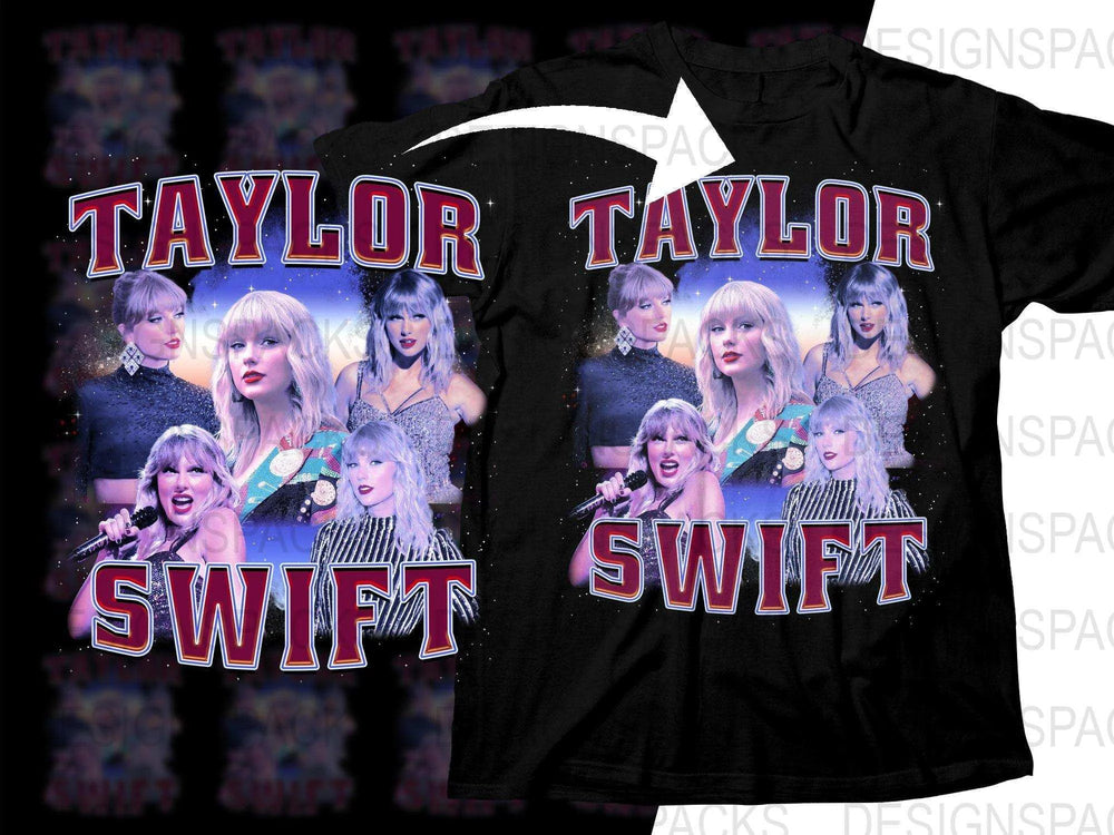 Taylor Swift Concert Graphic Design Png Digital Download