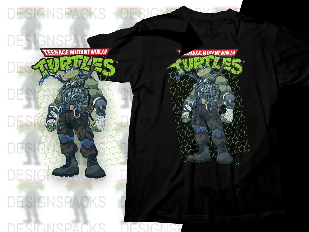 Teenage Mutant Ninja Turtles Leonardo Png Digital Download