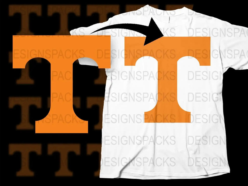 Tennessee Volunteers College Football Png Digital Download