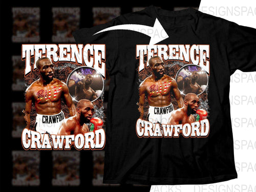 Terence Crawford Boxing Champion Graphic Png Digital Download