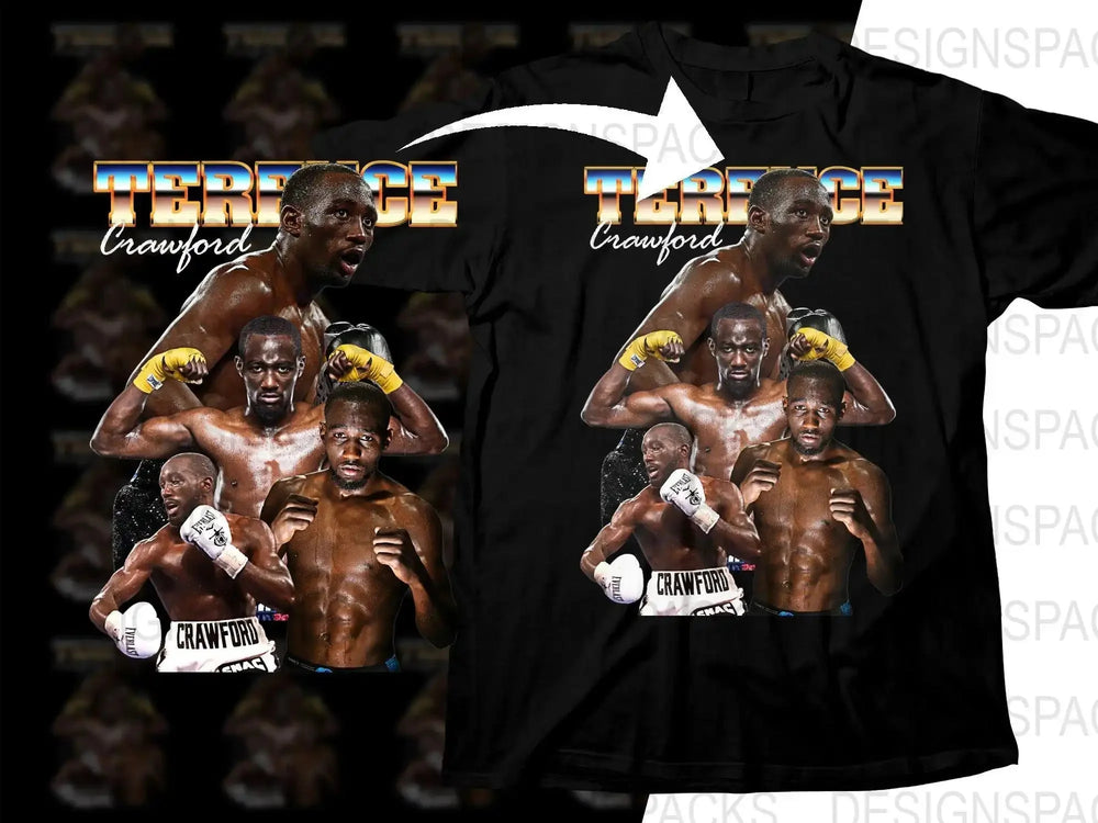 Terence Crawford Boxing Champion Graphic Png Digital Download