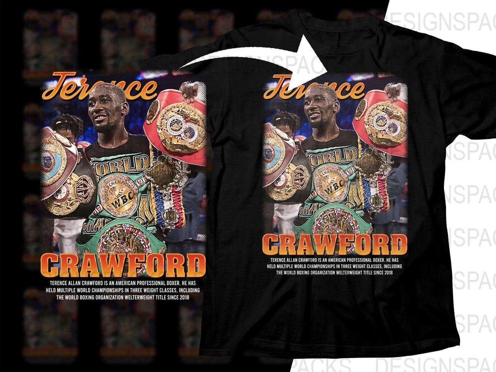 Terence Crawford Graphic Png Digital Download
