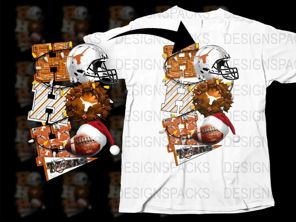 Autumn Football T-Shirt with Helmet and Leaves Design, Fall Sports Fan Apparel, Unique Graphic Tee, Unisex Fit