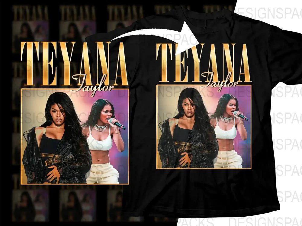 Teyana Taylor Music Bootleg Graphic Png Digital Download