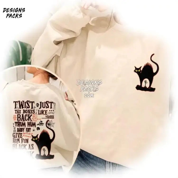 Thackery Binx Twist The Bones And Bend Back Png Design