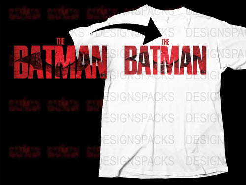 The Batman Logo Graphic Tees for Fans Png Digital Download