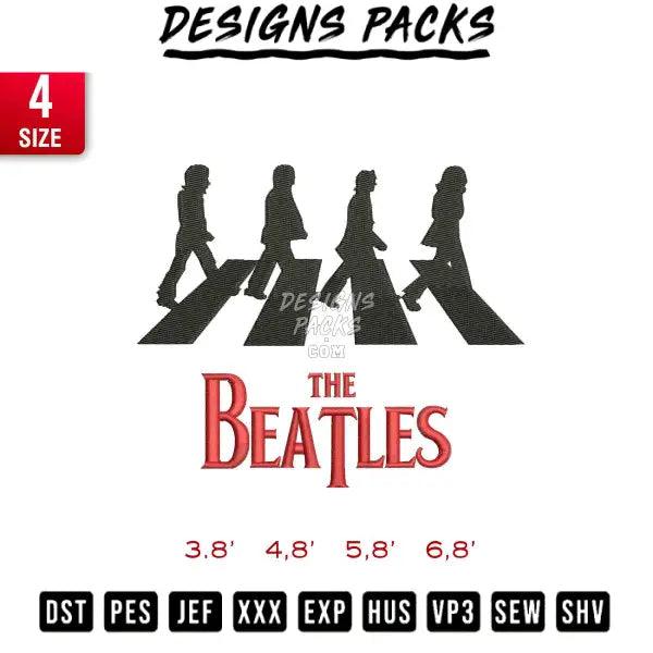 The Beatles Embroidery Design 