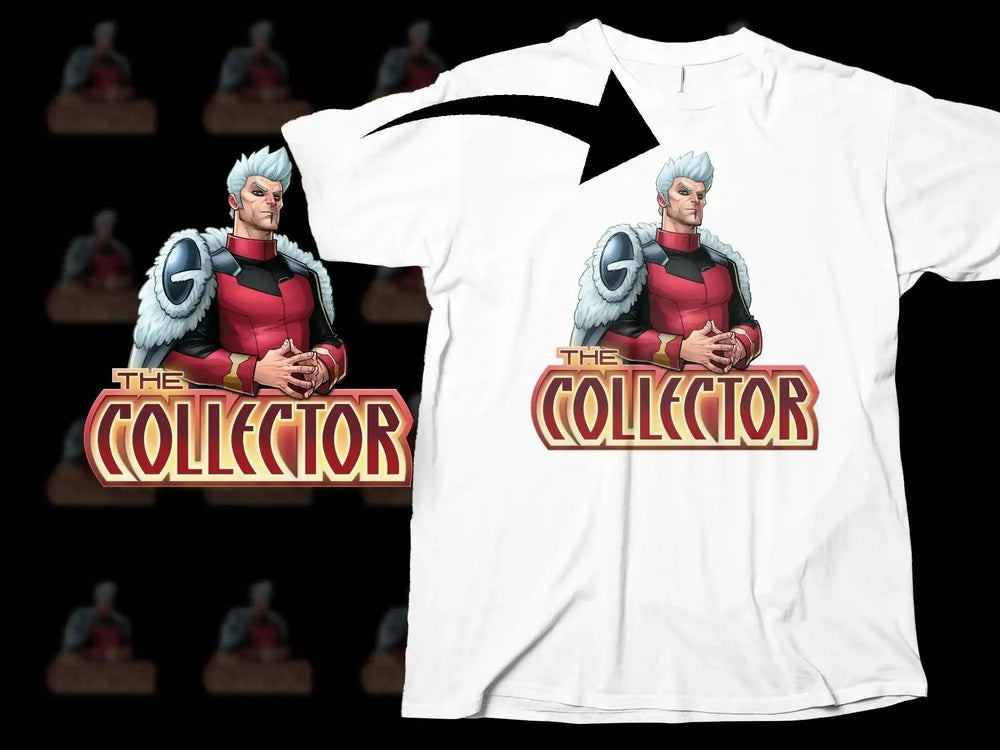 The Collector Emboldened Stand Graphic Png Digital Download