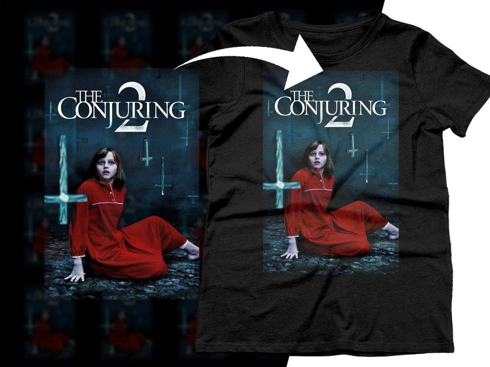 The Conjuring 2 Movie Halftone Png Digital Download